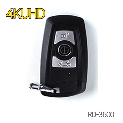 차키카메라 RD3600 4K UHD 화질 초소형카메라 초소형캠코더 초소형호신카메라
